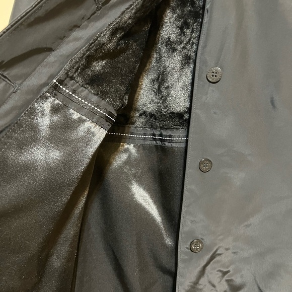 JONES NEW YORK Trench Coat Size M reversible from winter to fall - Picture 7 of 14